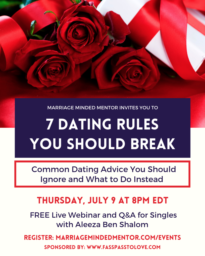 7 Dating Rules You Should Break