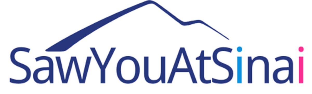 Saw You At Sinai Logo